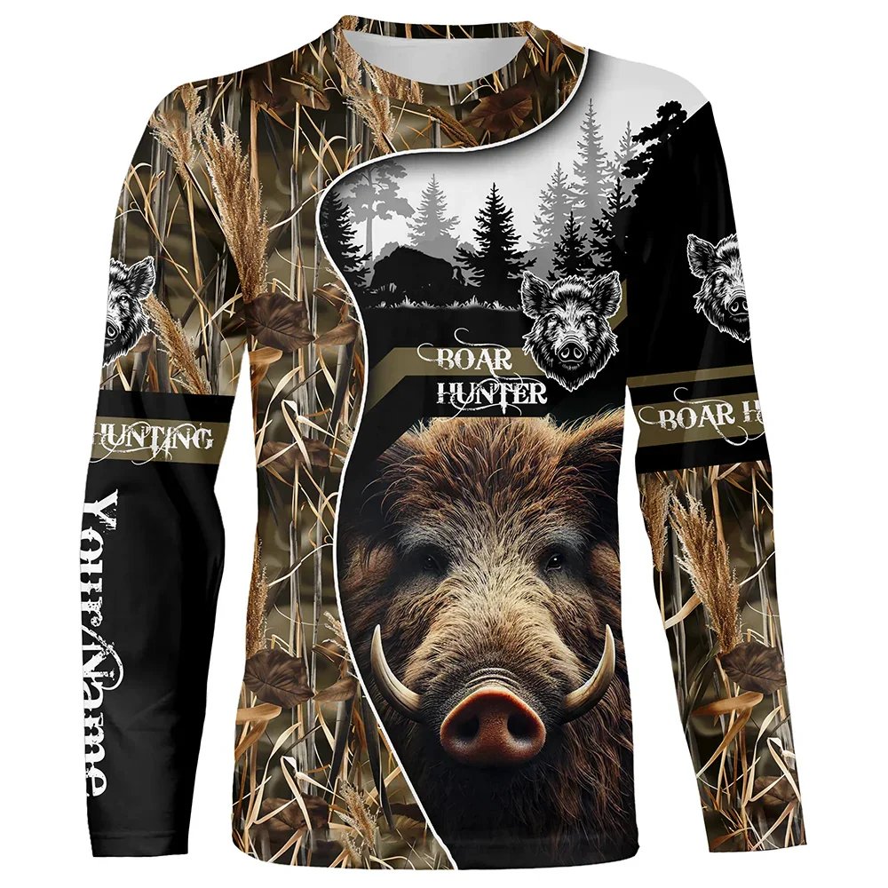 Wildman Hunting & Outdoor Linton'S Corner Silver Lakes - 카모 패턴 사냥 동물, 멧돼지 그림이