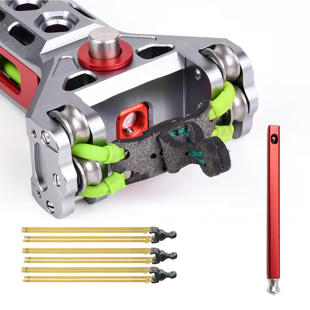 Outdoor Hunting Launcher - 야외 사냥용 알루미늄 합금 자동 새총,