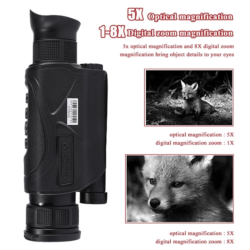 HD 디지털 나이트 비전 단안 카메라, 야외 사냥 순찰 - Outdoor Hunting Images 리뷰 및 가격