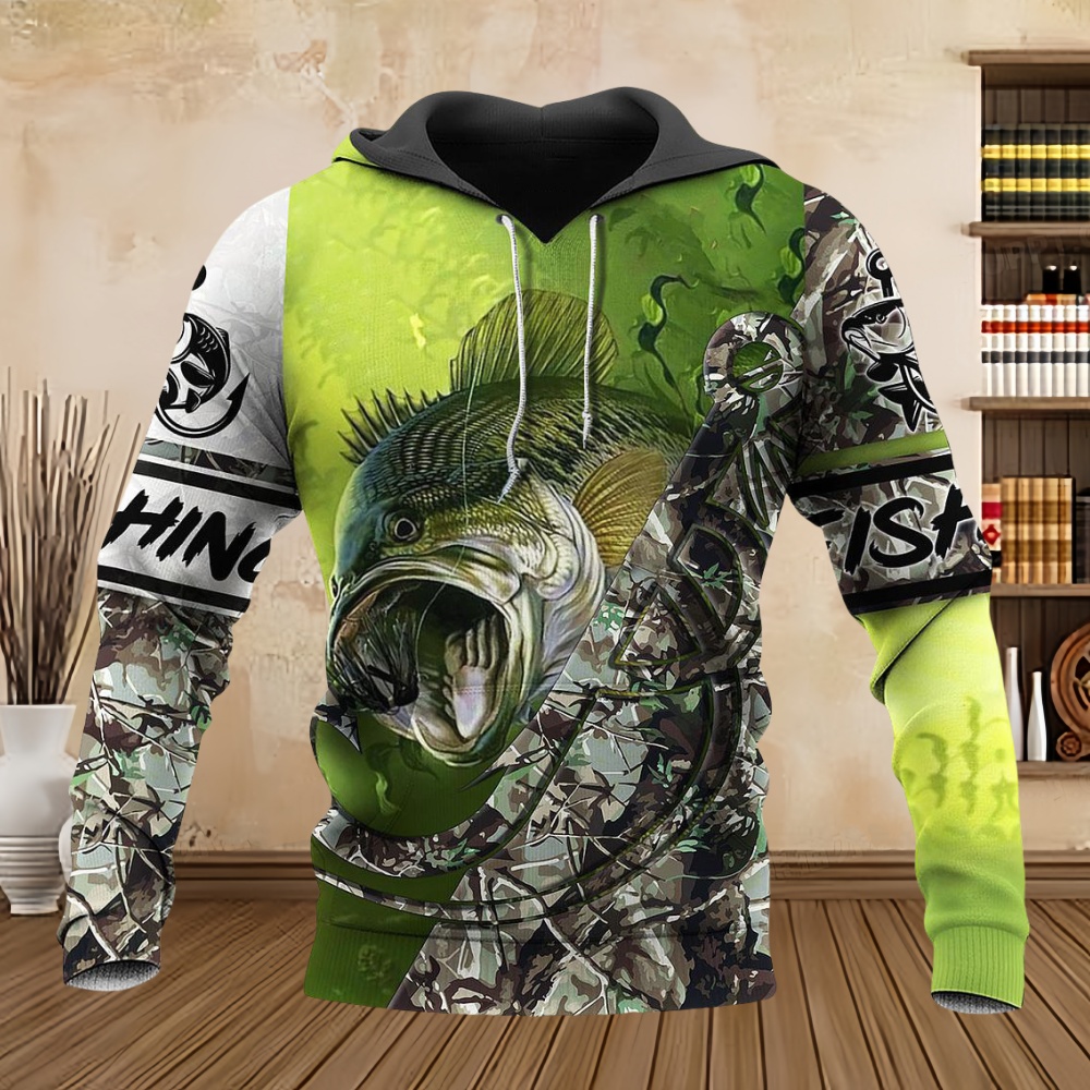 야생 낚시 프린트 3D 캐주얼 후드티 남성용 패션 사냥 - Wildman Hunting & Outdoor Linton'S Corner Silver Lakes 리뷰 및 가격